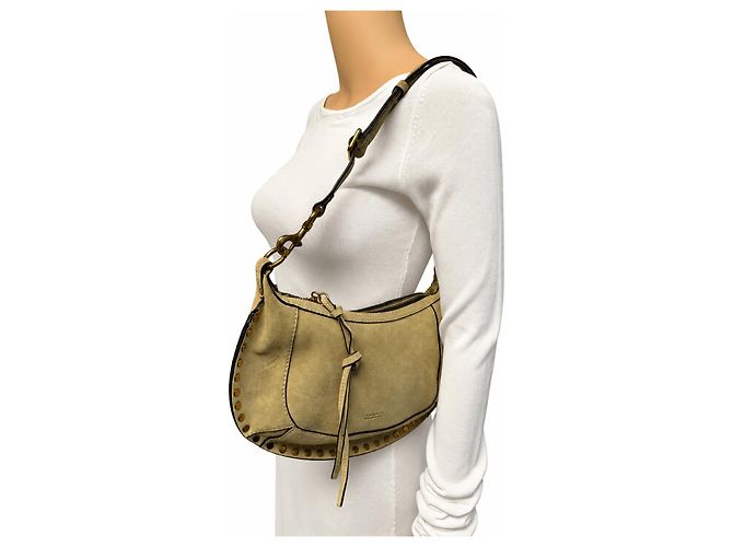 Isabel Marant Bolsa Oskan Moon Neutral - vista 2