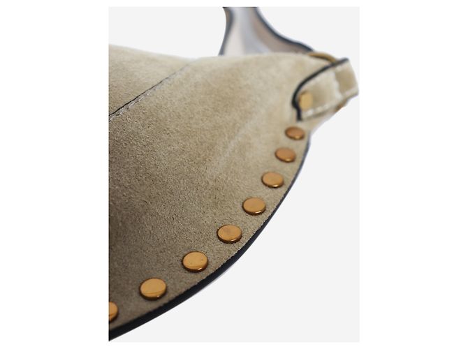 Isabel Marant Bolsa Oskan Moon Neutral - vista 6
