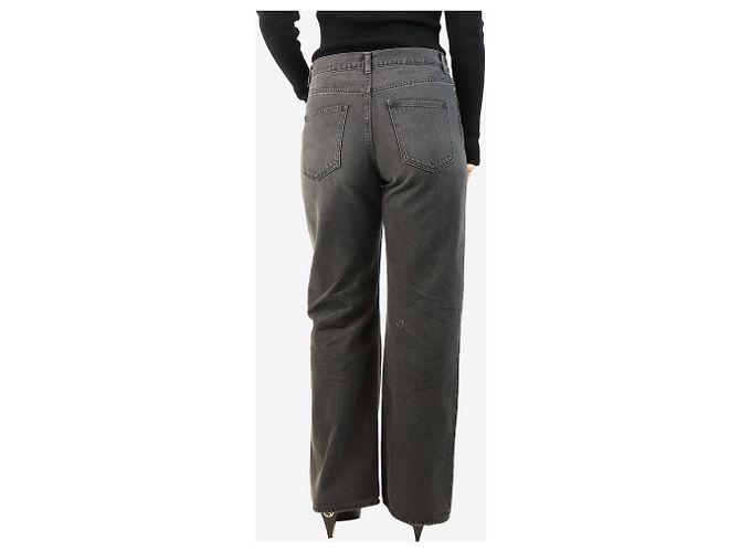 The Row Vaqueros wide-leg negros lavados - size UK 8 - vista 3
