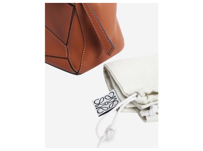Loewe Kleine Puzzle Tasche braun - Ansicht 10