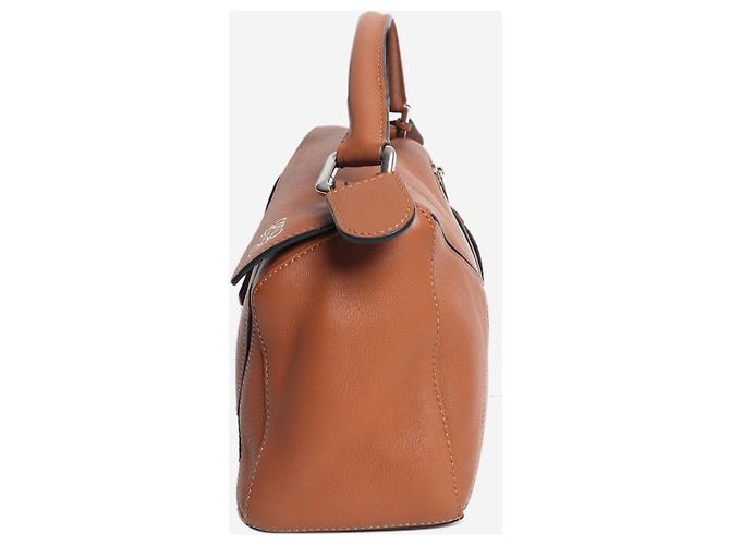 Loewe Kleine Puzzle Tasche braun - Ansicht 4