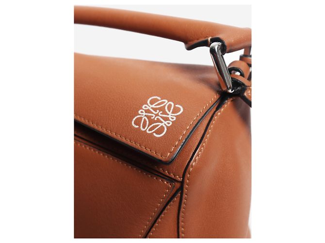 Loewe Kleine Puzzle Tasche braun - Ansicht 7