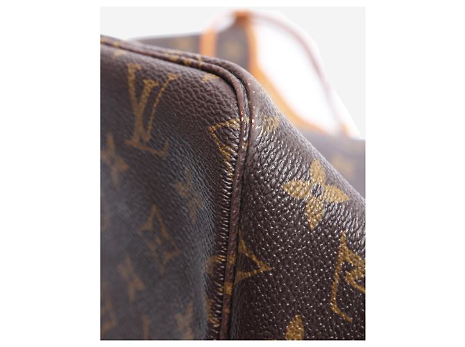 Louis Vuitton Borsa tote Monogram Neverfull GM 2007 marrone - vista 3