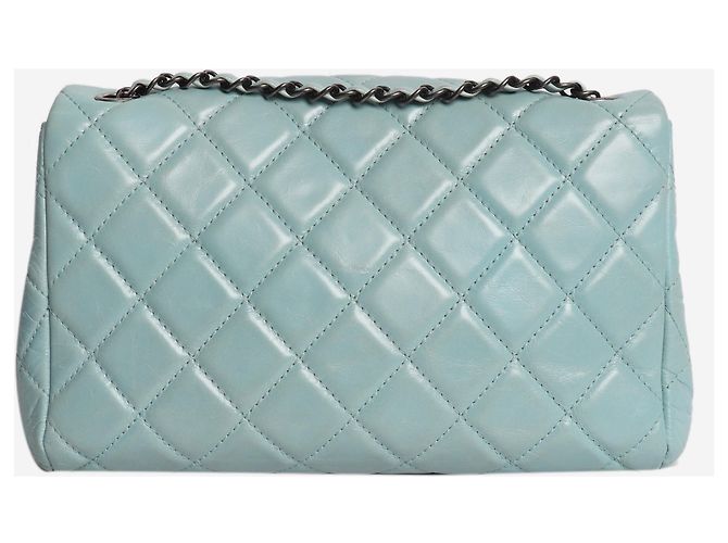 Chanel Bolso Coco Soft Flap acolchado de piel de cordero Duck egg 2014 - vista 2
