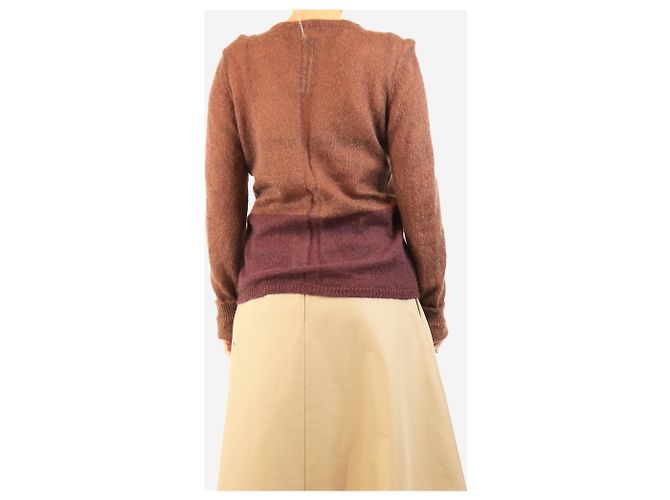 Rick Owens Pull en maille mohair abstrait F/W 23 - size M - vue 2