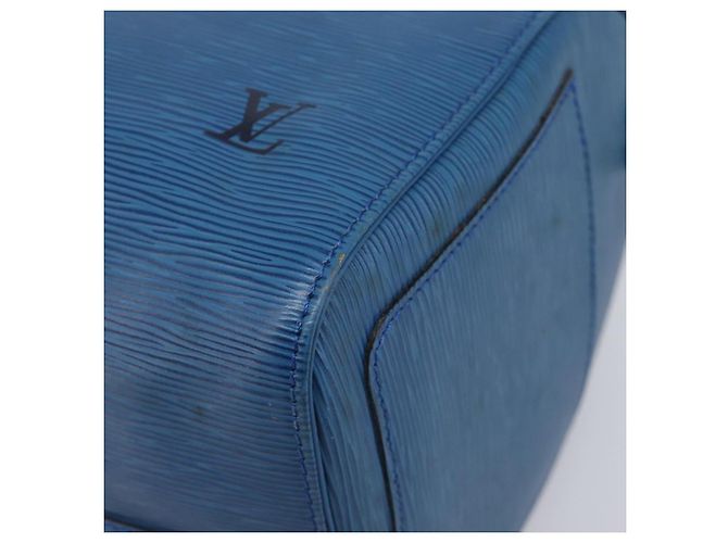 LOUIS VUITTON Epi Speedy 35 Hand Bag Toledo Blue M42995 LV - vista 15