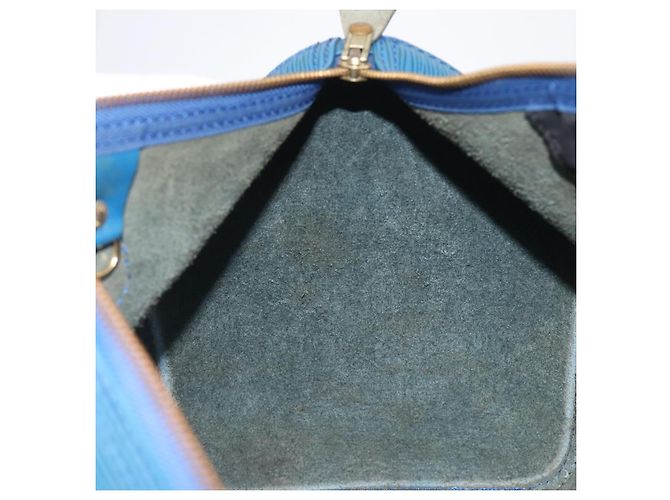 LOUIS VUITTON Epi Speedy 35 Hand Bag Toledo Blue M42995 LV - vista 24