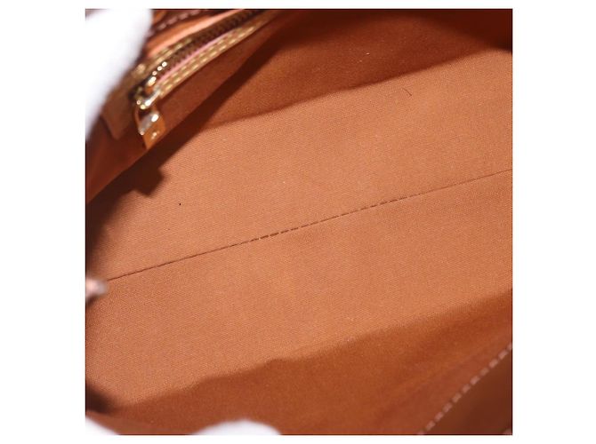 LOUIS VUITTON Monogram Vernis Reade PM Hand Bag Bronze M91146 LV - Ansicht 11