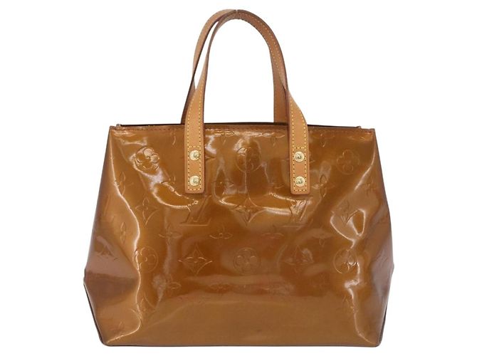 LOUIS VUITTON Monogram Vernis Reade PM Hand Bag Bronze M91146 LV - Ansicht 2