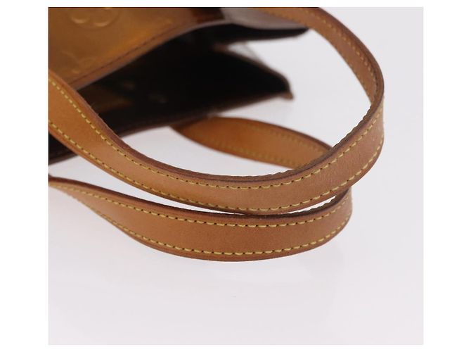 LOUIS VUITTON Monogram Vernis Reade PM Hand Bag Bronze M91146 LV - Ansicht 7