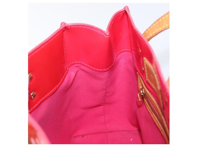 LOUIS VUITTON Monogram Vernis Reade PM Hand Bag Fuchsia Pink M91221 - Ansicht 24