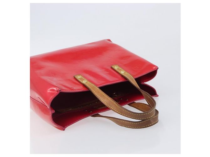 LOUIS VUITTON Monogram Vernis Reade PM Hand Bag Fuchsia Pink M91221 - Ansicht 6