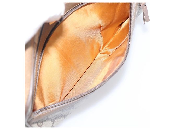 GUCCI GG Supreme Web Sherry Line Shoulder Bag PVC Beige 111 02 004 - Ansicht 21
