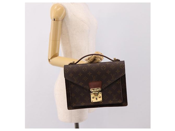 LOUIS VUITTON Monogram Monceau 26 Hand Bag M51187 LV - vista 25
