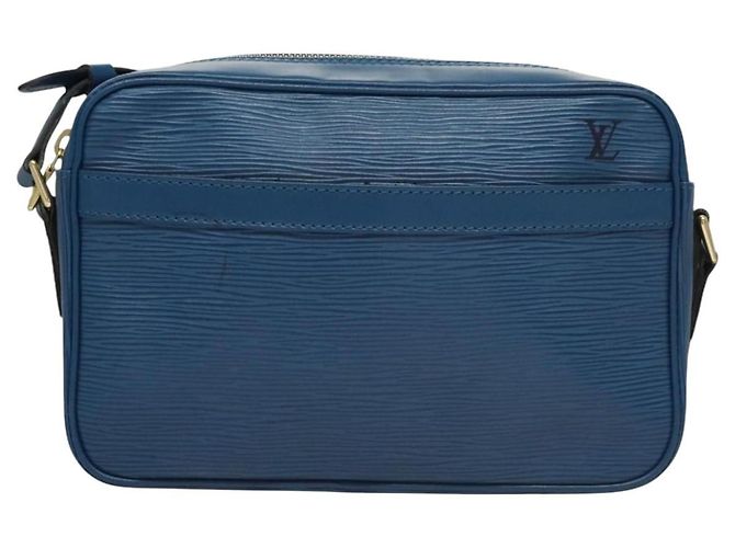 LOUIS VUITTON Epi Trocadero 23 Shoulder Bag Blue M52305 LV - vista 13