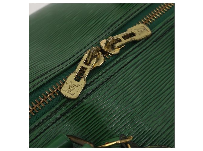 LOUIS VUITTON Epi Keepall 55 Boston Bag Green M42954 LV - vista 10