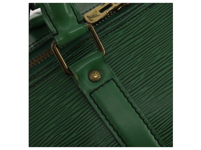 LOUIS VUITTON Epi Keepall 55 Boston Bag Green M42954 LV - vista 18