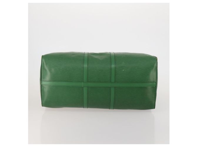 LOUIS VUITTON Epi Keepall 55 Boston Bag Green M42954 LV - vista 5