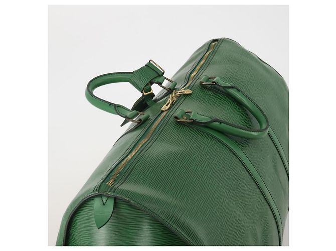 LOUIS VUITTON Epi Keepall 55 Boston Bag Green M42954 LV - vista 6