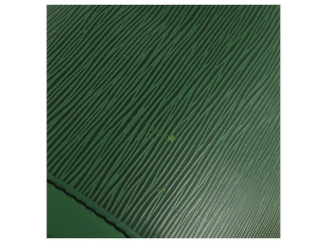 LOUIS VUITTON Epi Keepall 55 Boston Bag Green M42954 LV - vista 9