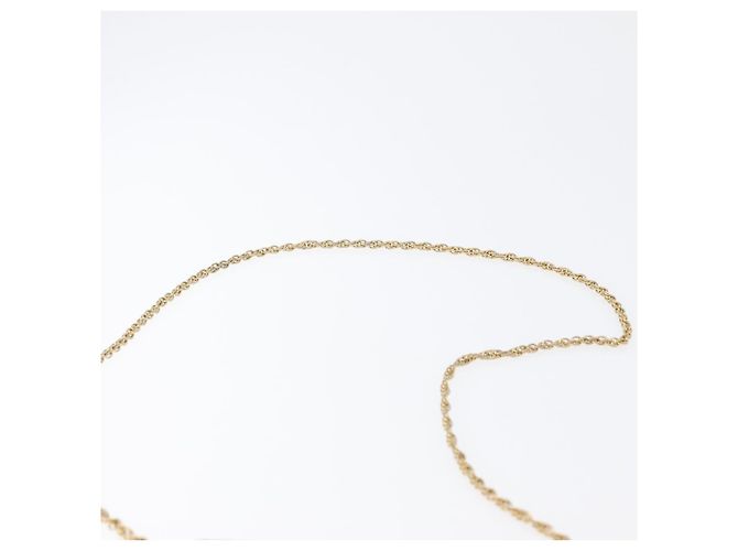 CHANEL Matelasse Chain Shoulder Bag Lamb Skin Beige Gold CC - vista 9
