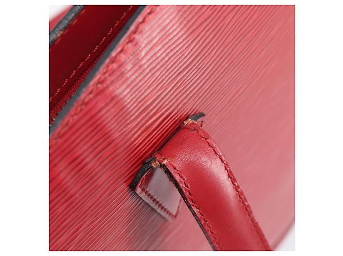 LOUIS VUITTON Epi Saint Jacques Shopping Shoulder Bag Red M52277 LV - vista 10