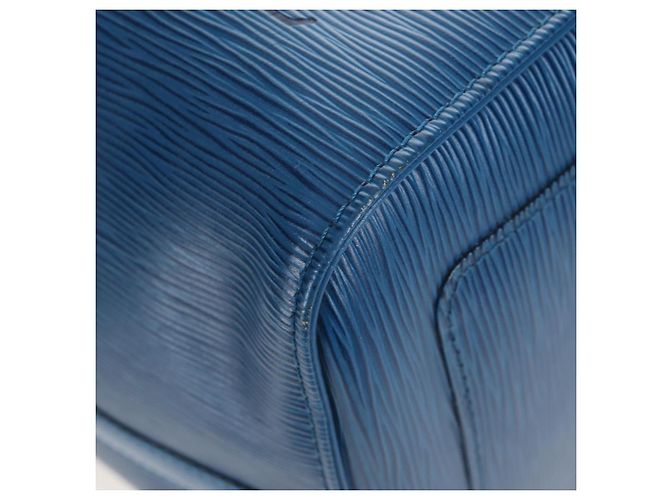 LOUIS VUITTON Epi Keepall 50 Boston Bag Blue M42965 LV - Ansicht 14