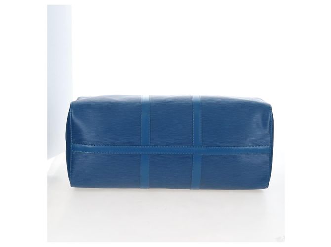 LOUIS VUITTON Epi Keepall 50 Boston Bag Blue M42965 LV - Ansicht 5