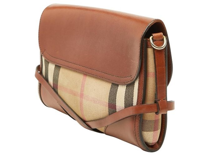 Borsa a tracolla Burberry Nova Check - vista 2