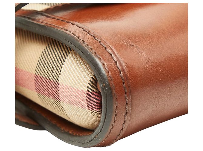 Borsa a tracolla Burberry Nova Check - vista 5