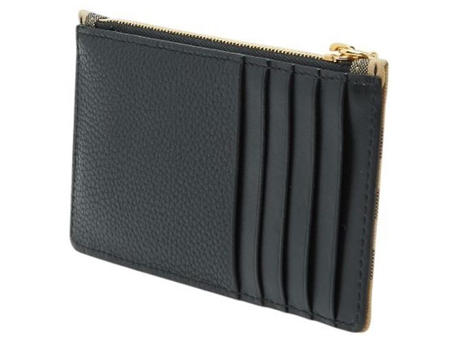 Portafoglio porta monete Burberry Nova Check Fragment Case - vista 3