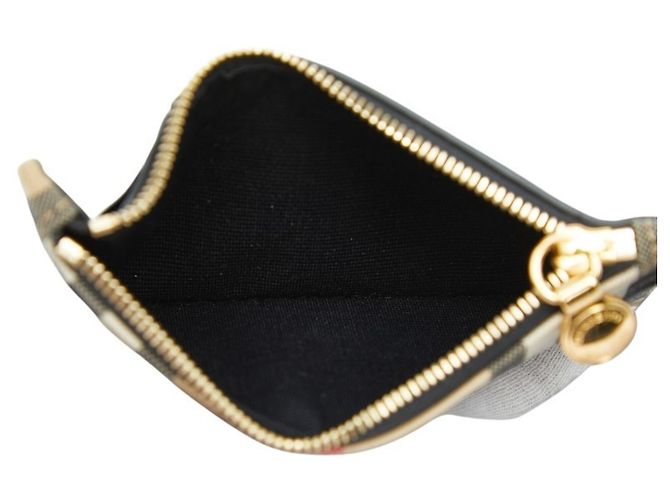 Portafoglio porta monete Burberry Nova Check Fragment Case - vista 6