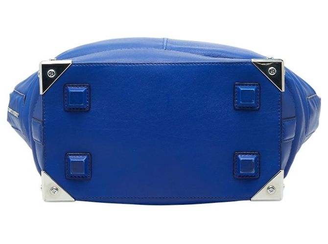 Borsa a mano in pelle blu Alexander Wang - vista 3