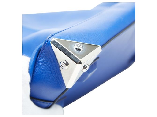 Borsa a mano in pelle blu Alexander Wang - vista 4