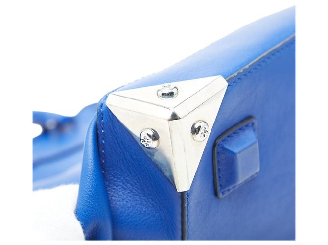 Borsa a mano in pelle blu Alexander Wang - vista 7