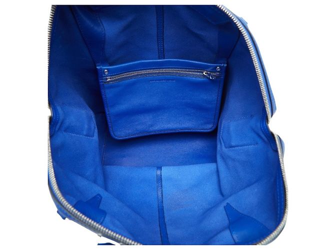 Borsa a mano in pelle blu Alexander Wang - vista 9