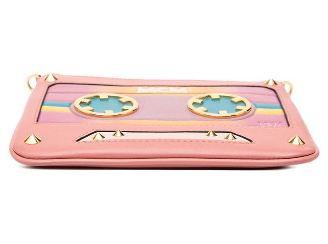 Borsa a tracolla MCM Cassette Studded - vista 3