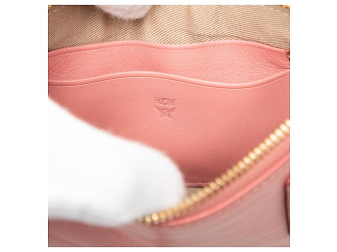 Borsa a tracolla MCM Cassette Studded - vista 5
