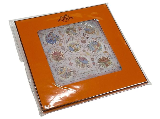 Hermès Pañuelo de seda Hermes Carre 90 Escales Mediterraneennes - vista 6