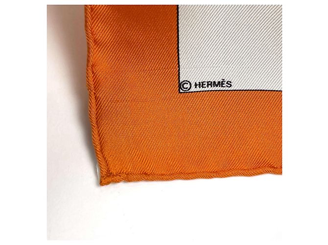 Hermès Hermes Petit Carré GINZA 2001 Tuch - Ansicht 6
