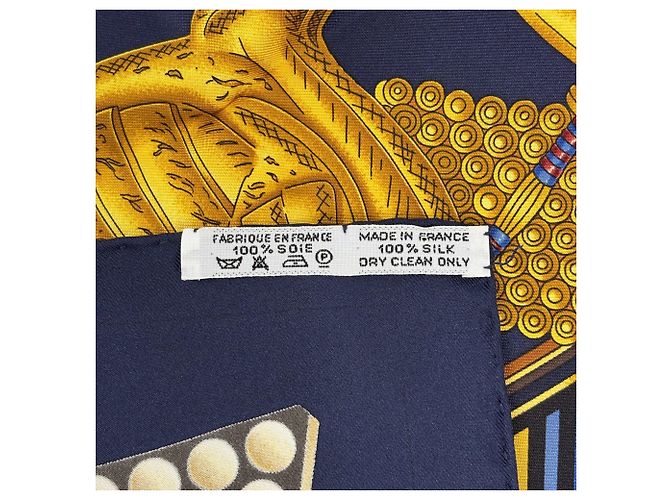 Hermès Pañuelo Hermes Carre 90 L'OR DES CHEFS - vista 2