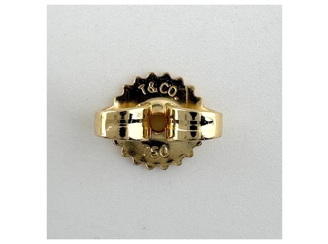 Autre Marque Orecchini Tiffany & Co. Nugget YG Yellow Gold Elsa Peretti - vista 3