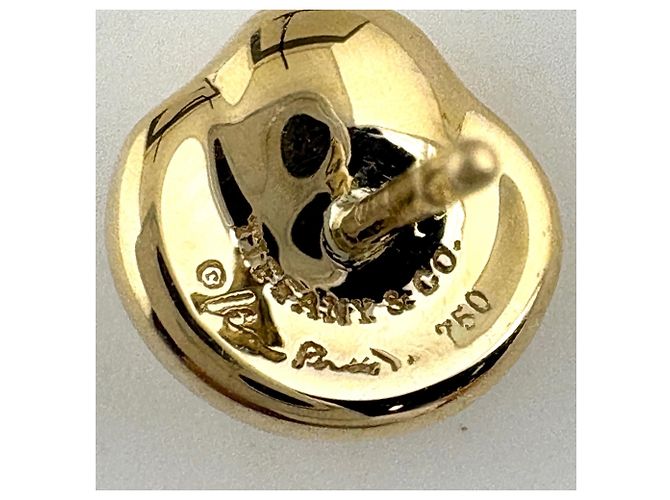 Autre Marque Orecchini Tiffany & Co. Nugget YG Yellow Gold Elsa Peretti - vista 4