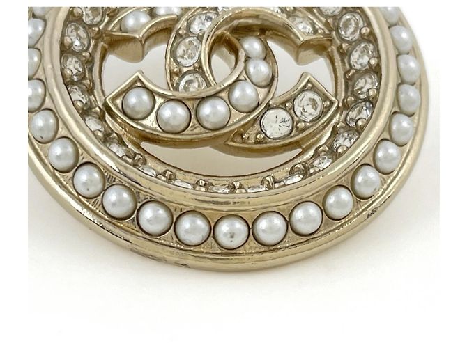Orecchini a lobo Chanel placcati in oro - vista 5