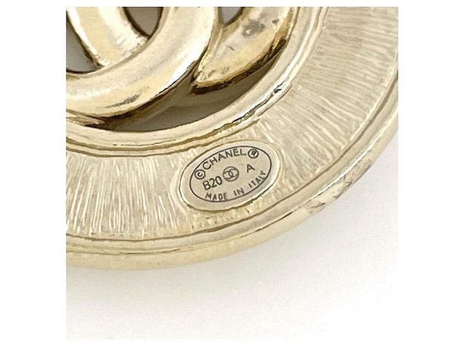 Orecchini a lobo Chanel placcati in oro - vista 6