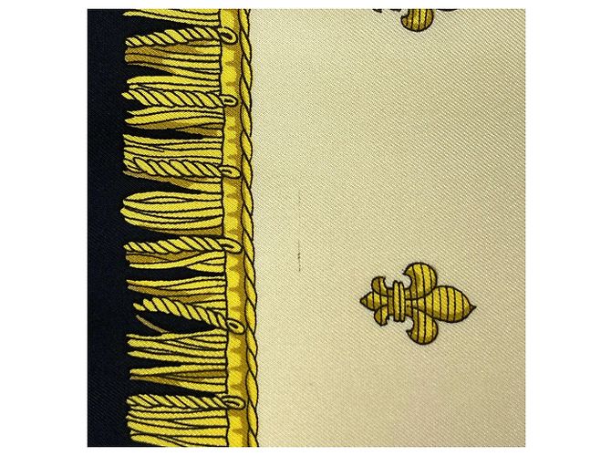 Hermès Hermes Carre 90 VUE DU CAROSSE DE LA GALERE REALE Foulard - vista 4
