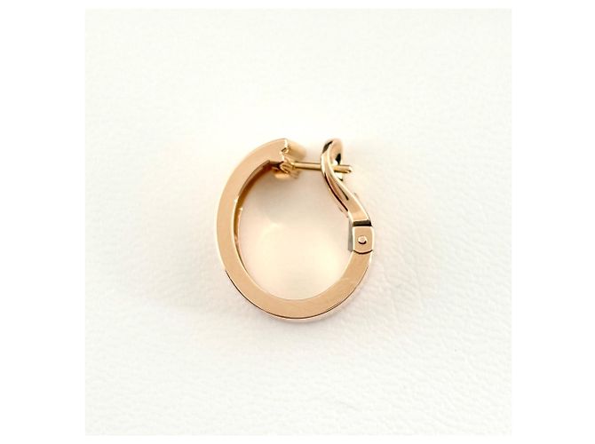 Orecchini a lobo Cartier in oro rosa con diamanti - vista 6