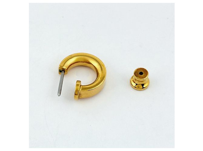 Hermès Pendientes de aro Hermes O'Kelly Gold - vista 3