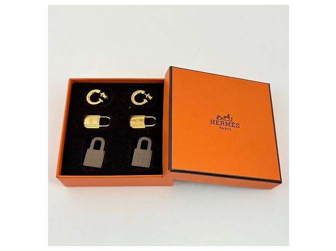 Hermès Pendientes de aro Hermes O'Kelly Gold - vista 6