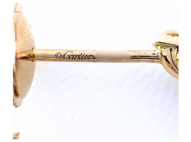 Orecchini Cartier Crash SM in PG Pink Gold - vista 5